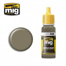 AMMO Acrylic Paint 028: RAL7050 F7 German Grey Beige 