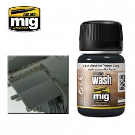 AMMO Enamel Washes: Blue Wash for Panzer Grey (35ml) 