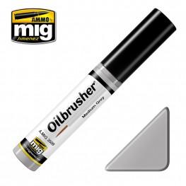 AMMO Oilbrusher: Medium Grey 