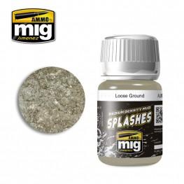 AMMO Texture: Medium Density Mud Splashes- Loose Ground 