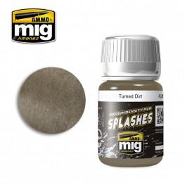 AMMO Texture: Medium Density Mud Splashes- Turned Dirt 