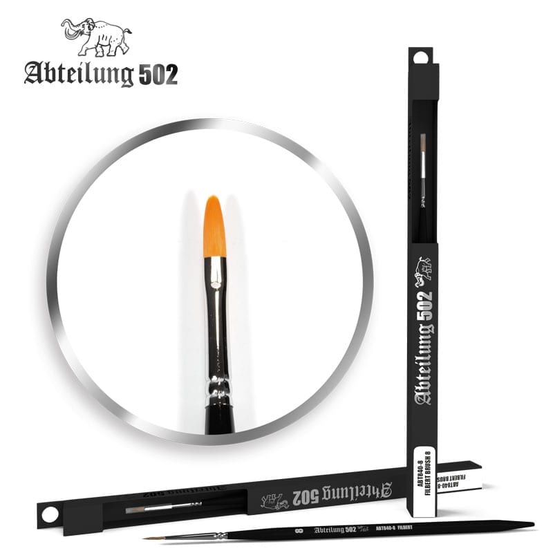 Abteilung502 Filbert Brush 8 