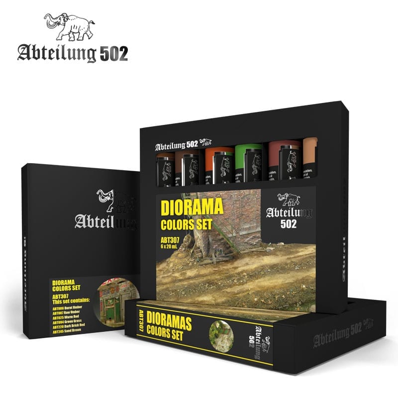 Abteilung502 Oil Set: Dioramas Colors Set 