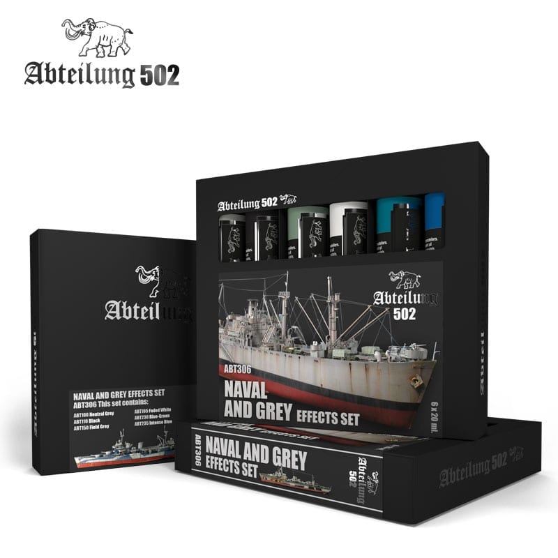 Abteilung502 Oil Set: Naval and Grey Effects Set 