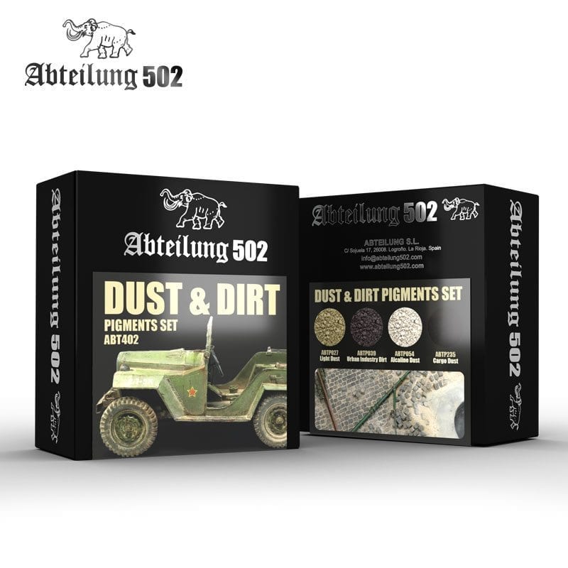 Abteilung502 Pigment Set: Dust & Dirt 