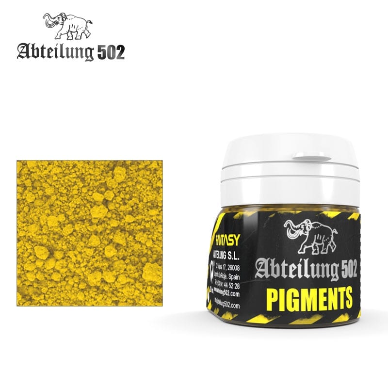 Abteilung502 Pigment: Sulfur Yellow 