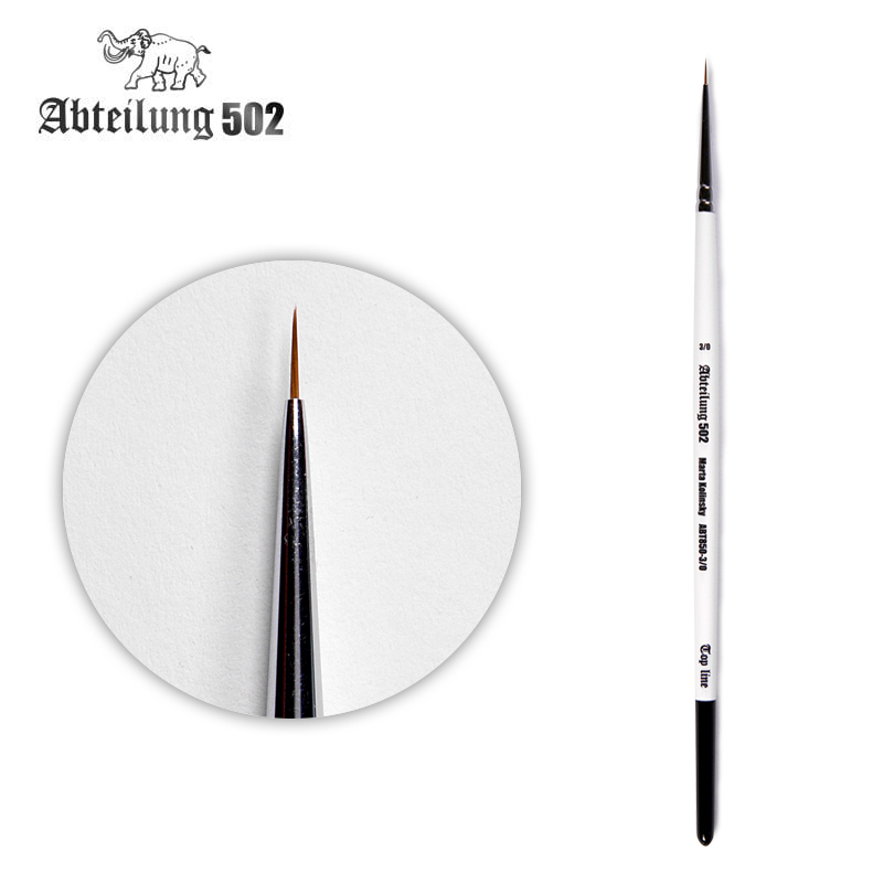 Abteilung502 Top Line Marta Kolinsky Brush 3/0 