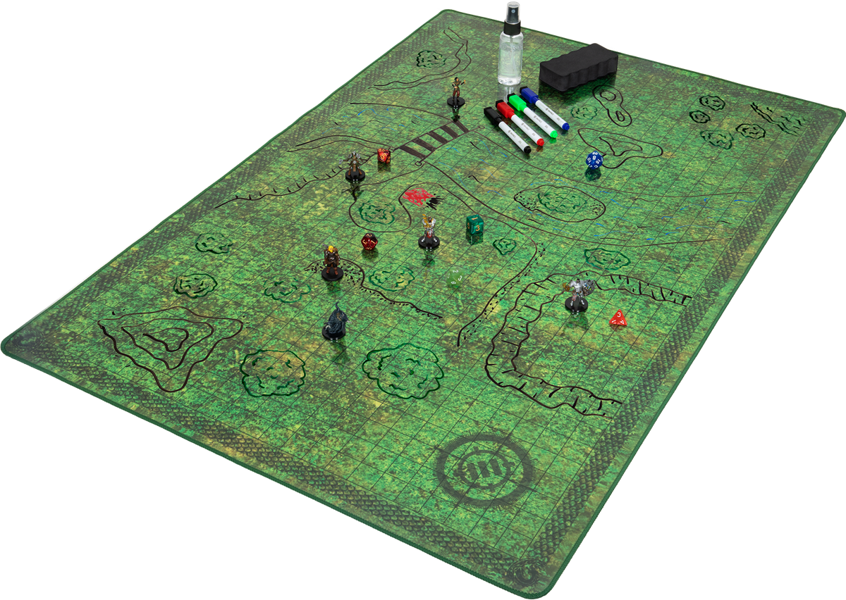 Accessory Power: Enhance Grass Deluxe Grid Mat Campaign Kit 