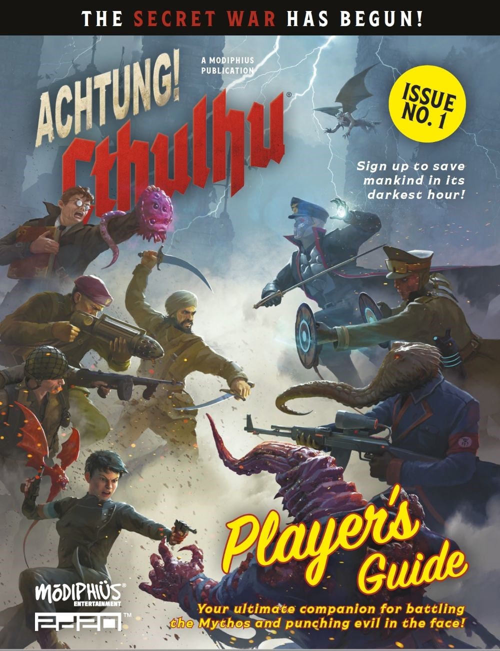 Achtung! Cthulhu RPG: PLAYERS GUIDE 