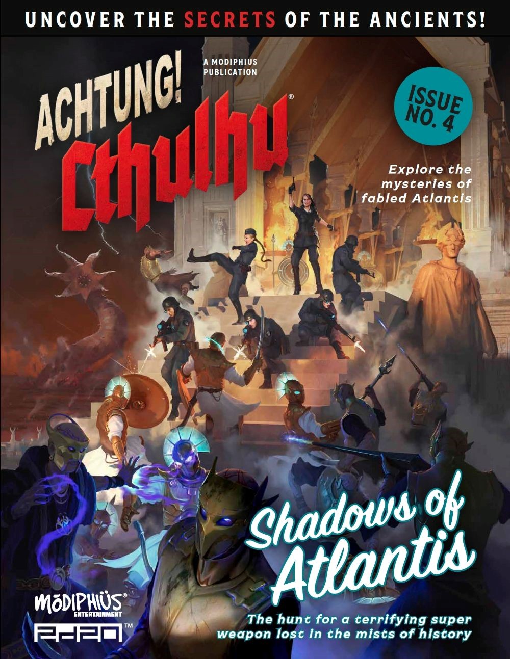 Achtung! Cthulhu RPG: Shadows Of Atlantis 
