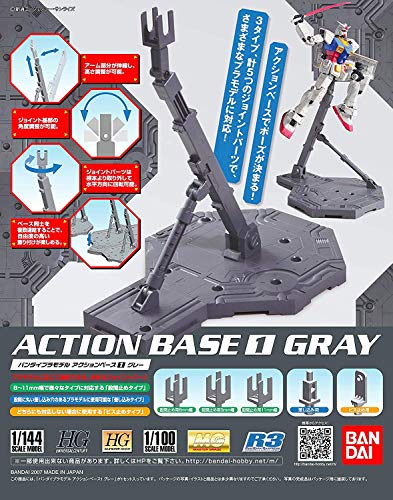 Action Base 1 (1/144): Gray 
