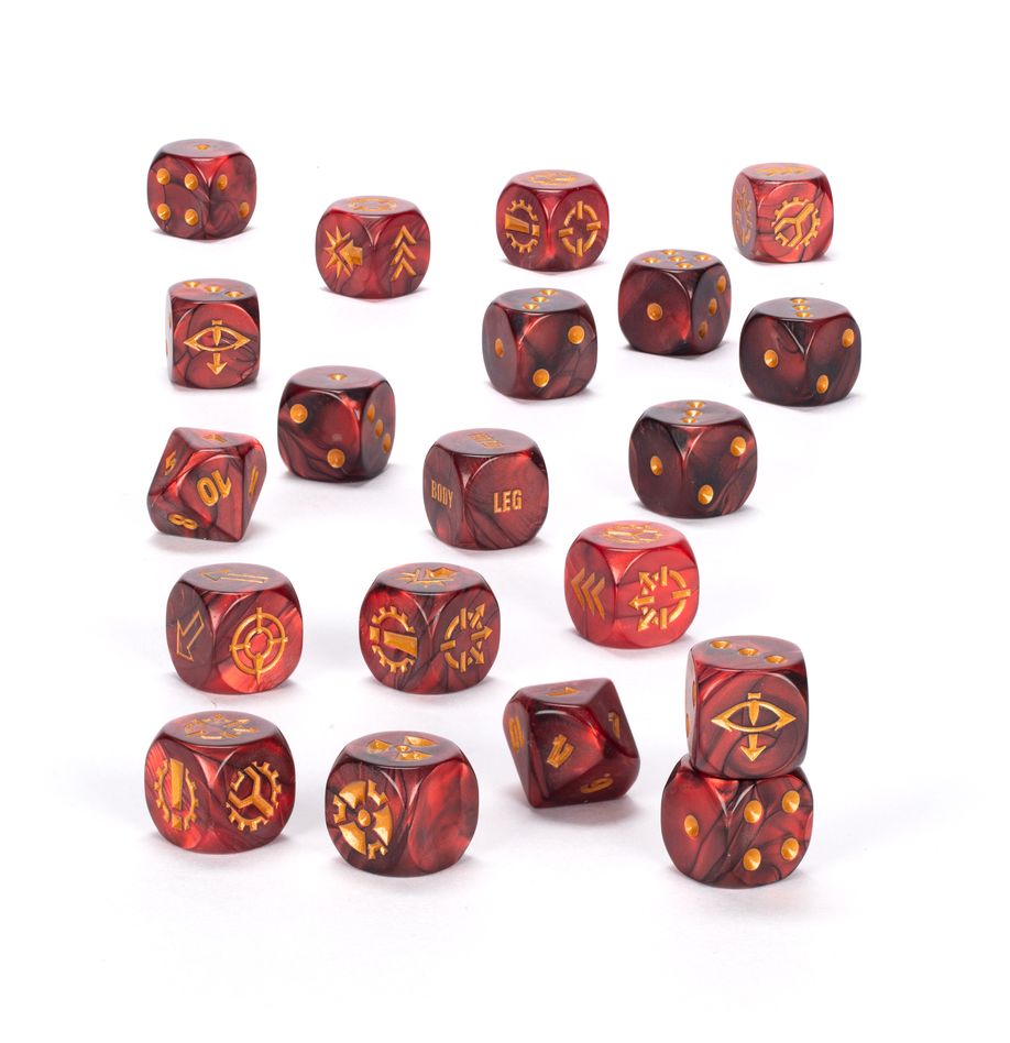 Adeptus Titanicus: Traitor Titan Legions Dice Set 