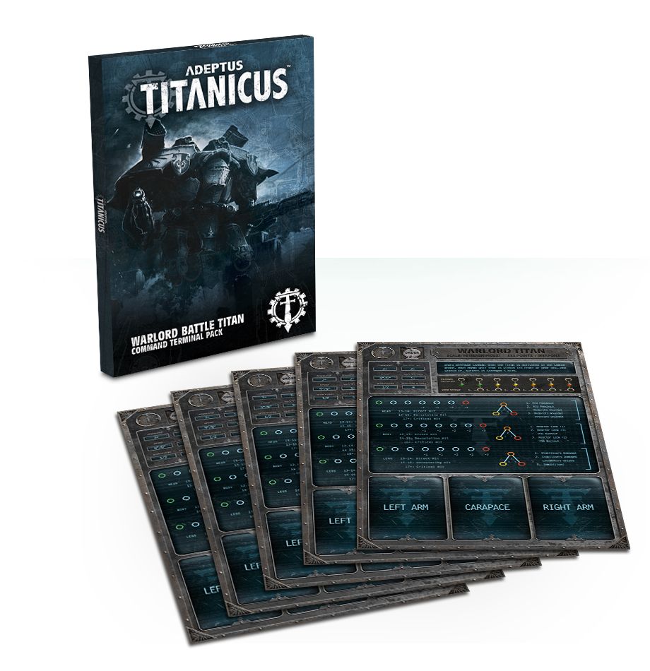 Adeptus Titanicus Warlord Battle Titan Command Terminal Pack 