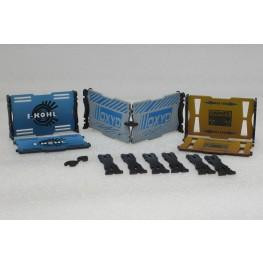 Bandua Wargames: Infinity Terrain:  Advertising panel Pack 1 