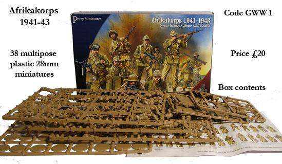 Perry: 28mm WWII: Afrikakorps 1941-1943 