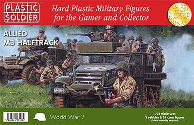 Plastic Soldier Company: 1/72 American: Allied M3 Halftrack 