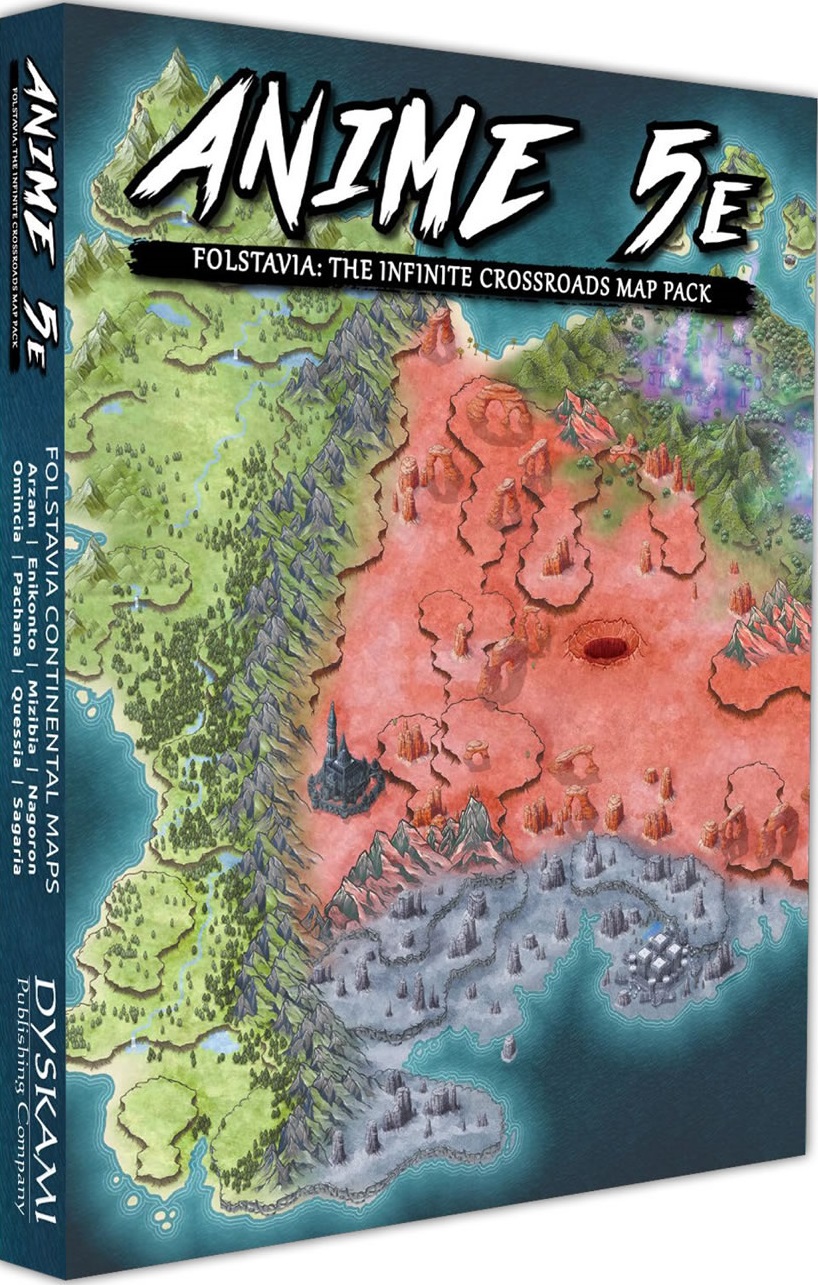 Anime 5E: Folstavia Map Pack 