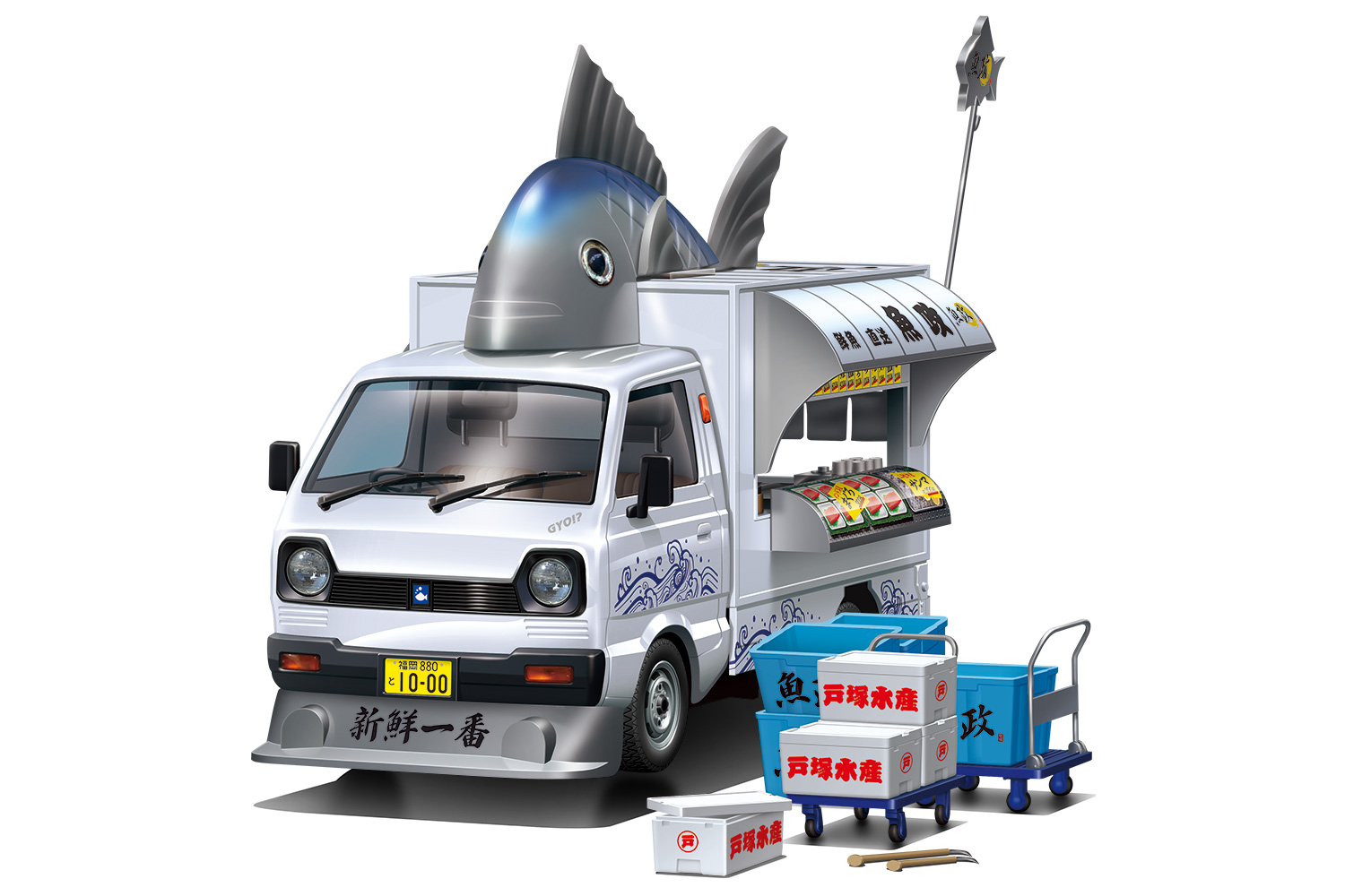 Aoshima 1/24: Catering Machines #01 Fish Paradise 