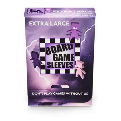 Arcane Tinmen: No Glare Extra Large Board Game Sleeves (65x100mm) (DAMAGED) 