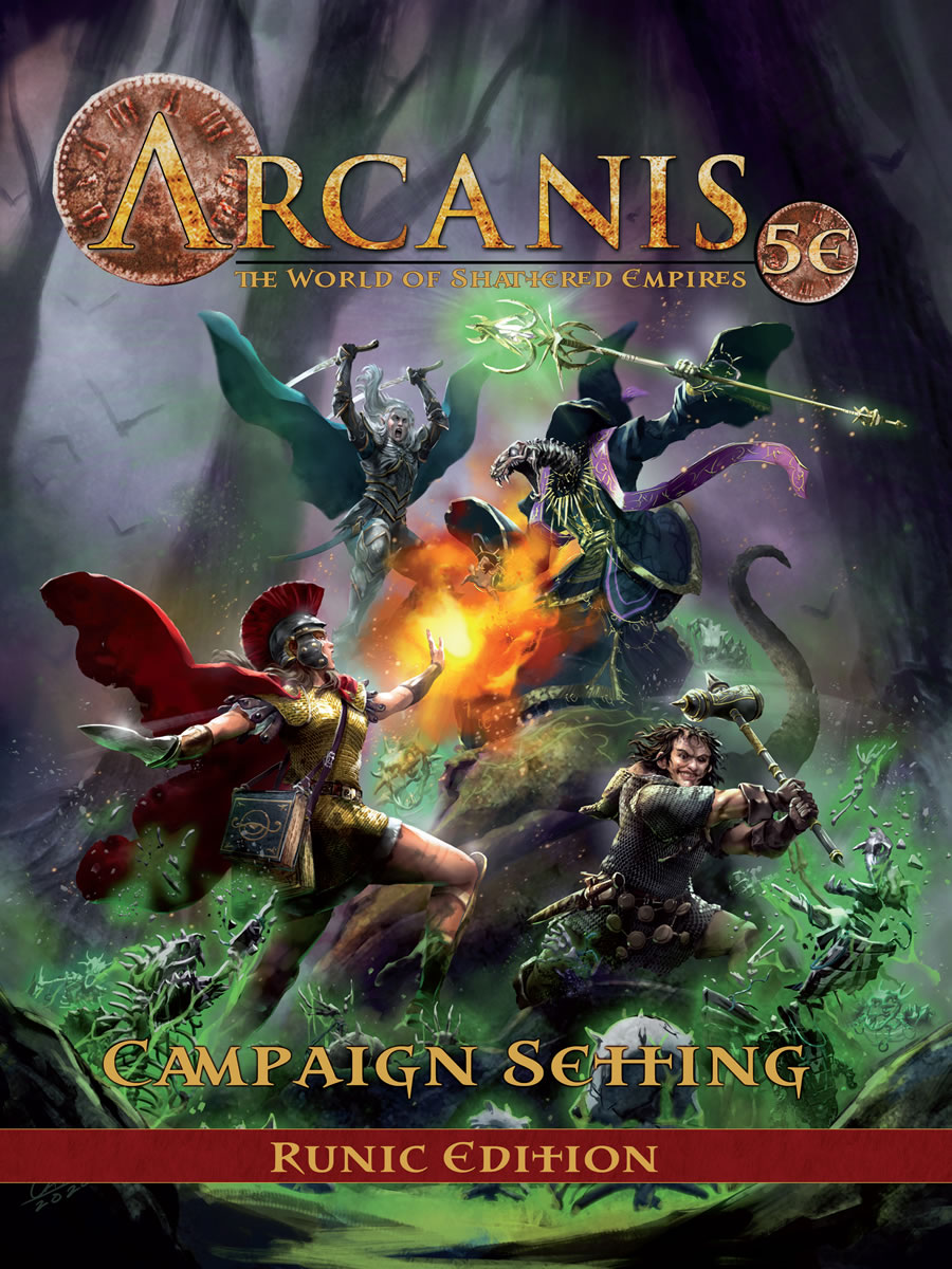 Arcanis (5E): Campaign Setting: Runic Edition 