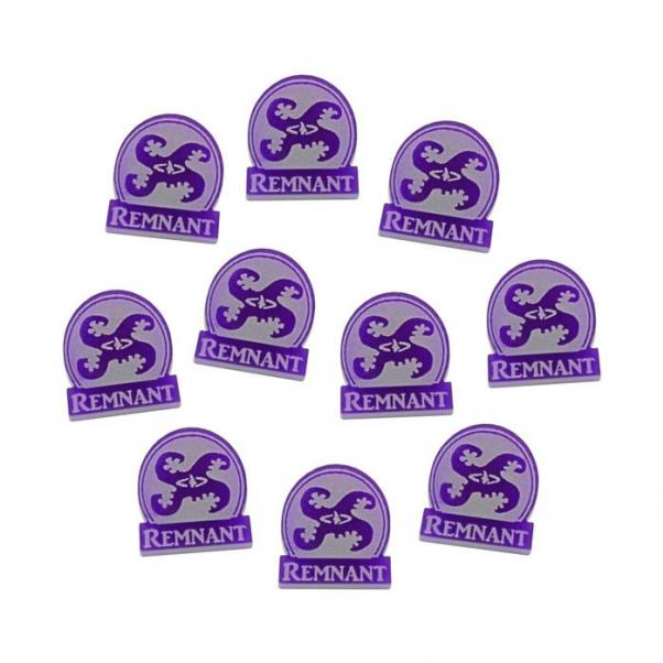 Arkham Horror: Remnant Tokens - Purple 