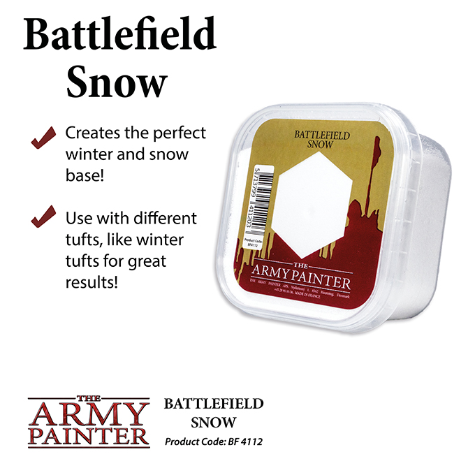 Army Painter: Battlefield: Snow 
