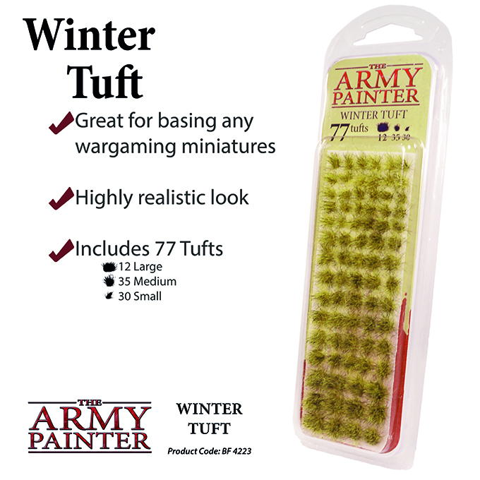 Army Painter: Battlefield: Winter Tufts 