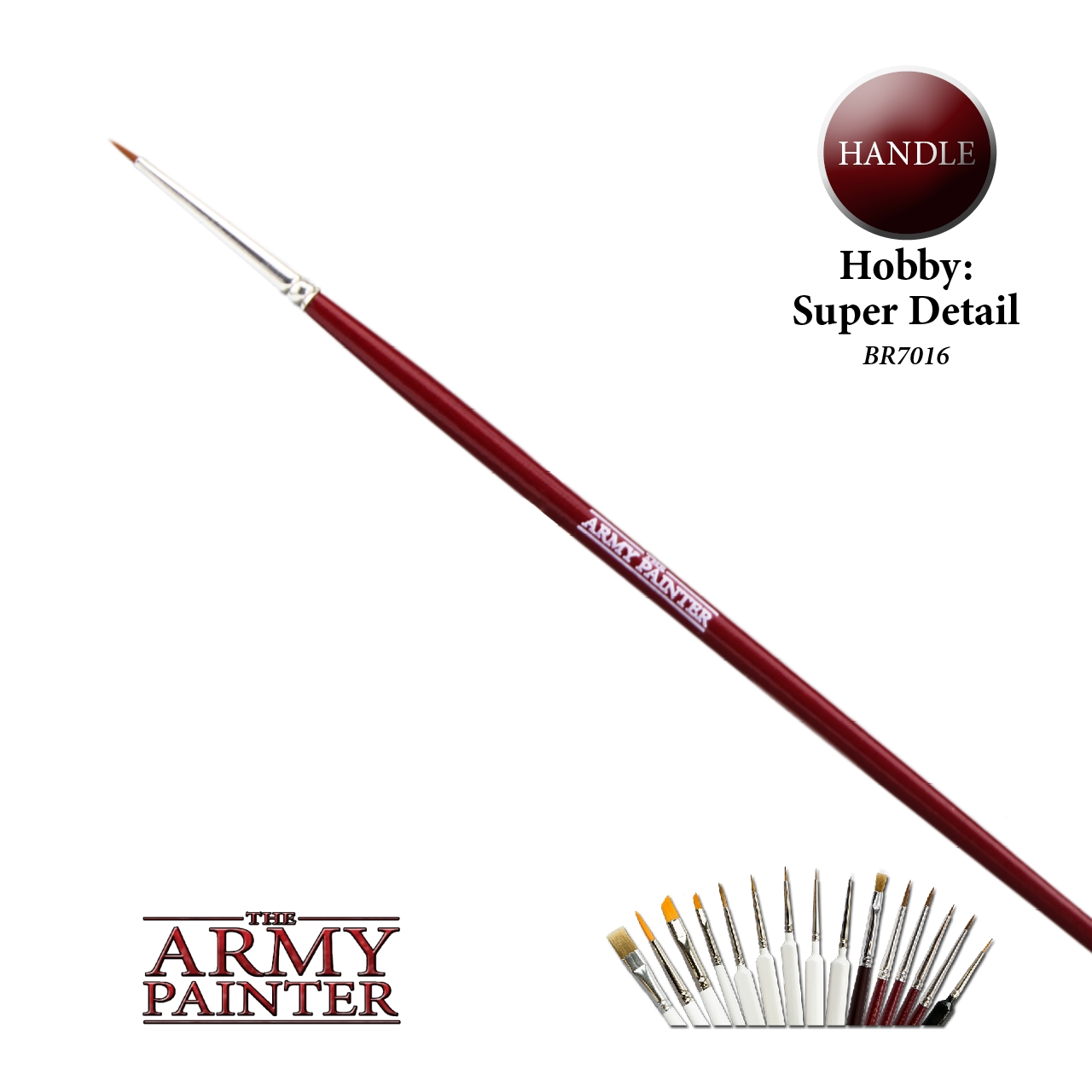 Army Painter: Brushes: Super Detail 