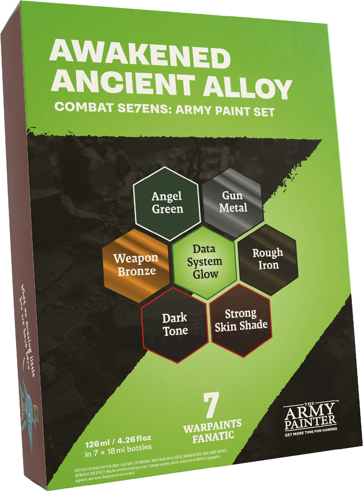 Army Painter: Combat Se7ens: AWAKENED ANCIENT ALLOY 
