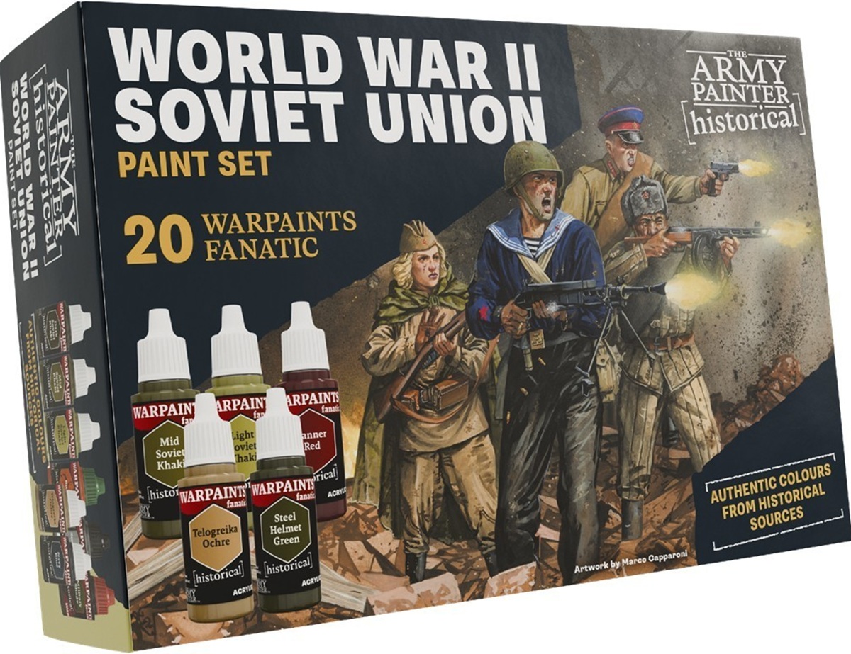 Army Painter Historical: World War II Soviet Union Paint Set 