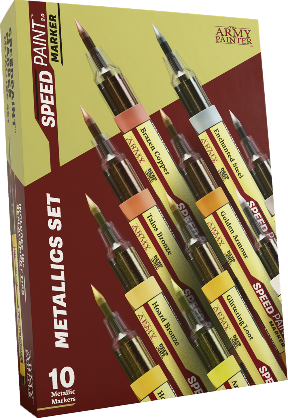 Army Painter Speedpaint Marker: Metallics Set 