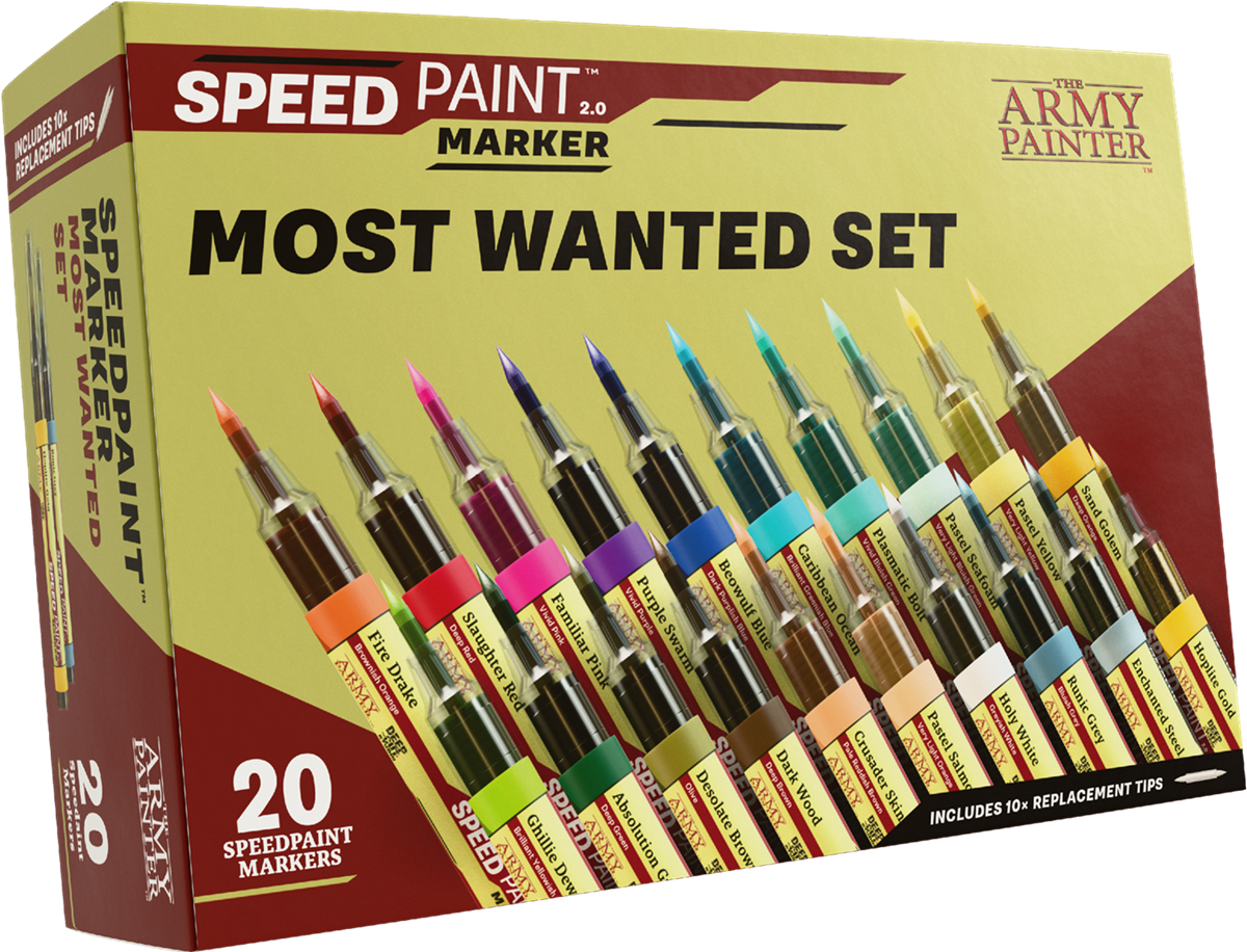 Army Painter Speedpaint Marker: Most Wanted Set 