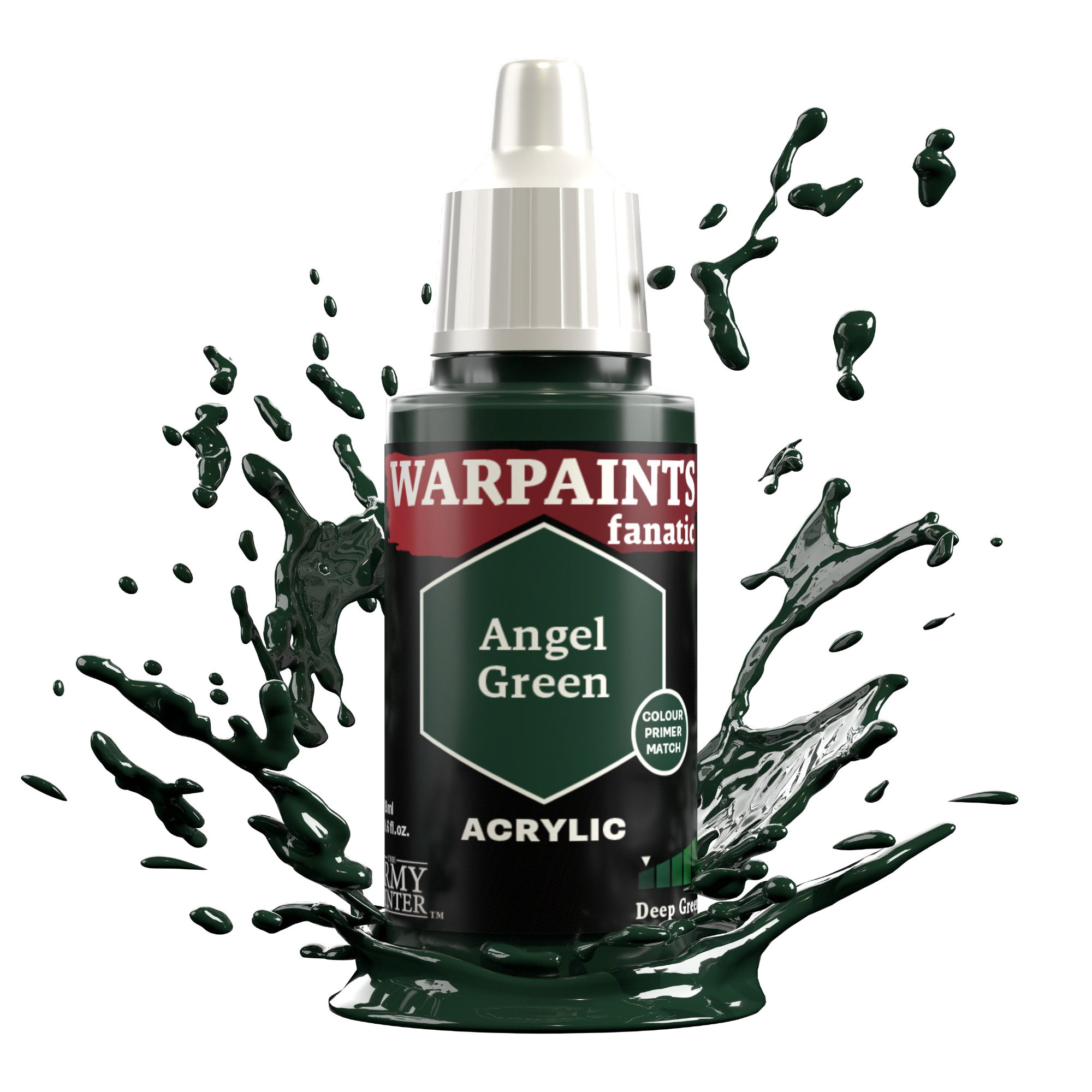 Army Painter: Warpaints Fanatic: Angel Green 