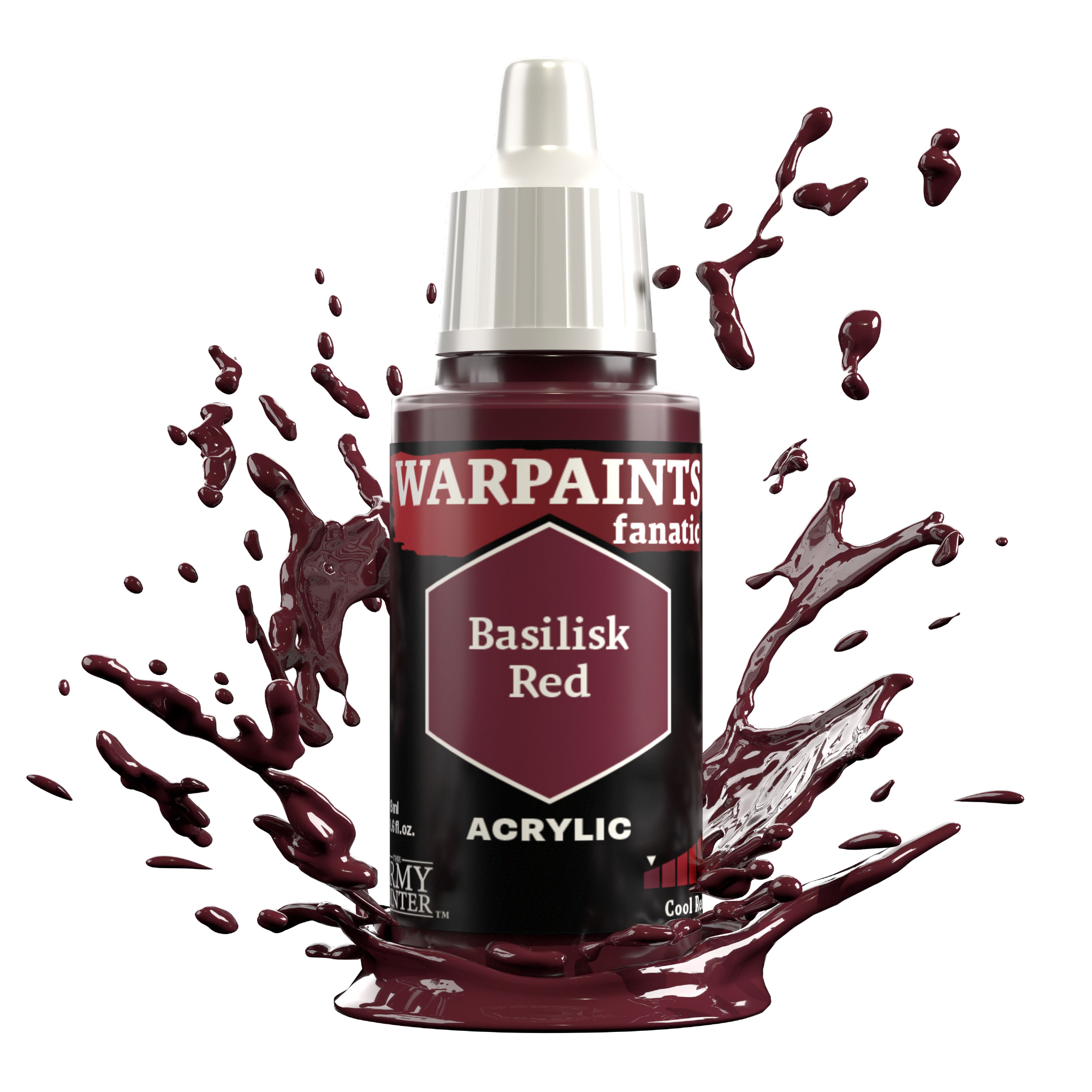 Army Painter: Warpaints Fanatic: Basilisk Red 