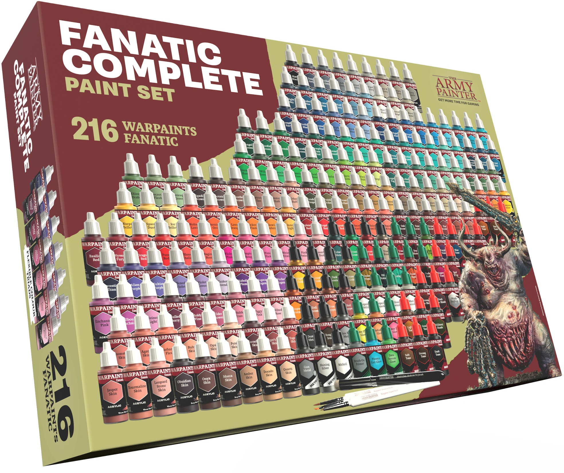 Army Painter: Warpaints Fanatic Complete Paint Set 
