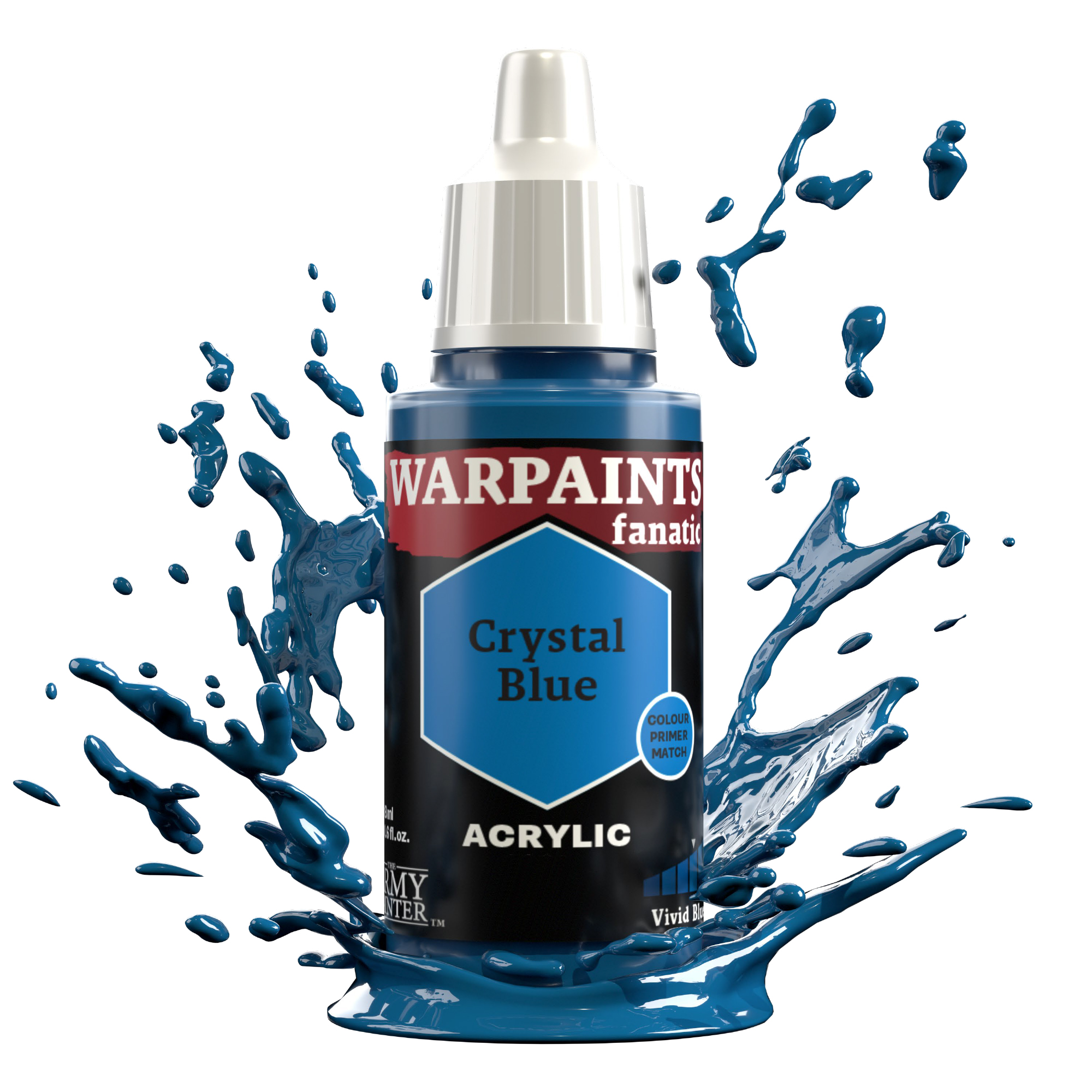 Army Painter: Warpaints Fanatic: Crystal Blue 