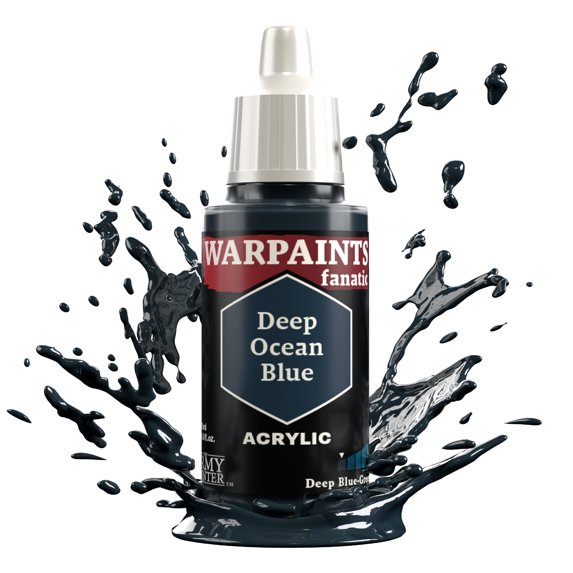 Army Painter: Warpaints Fanatic: Deep Ocean Blue 