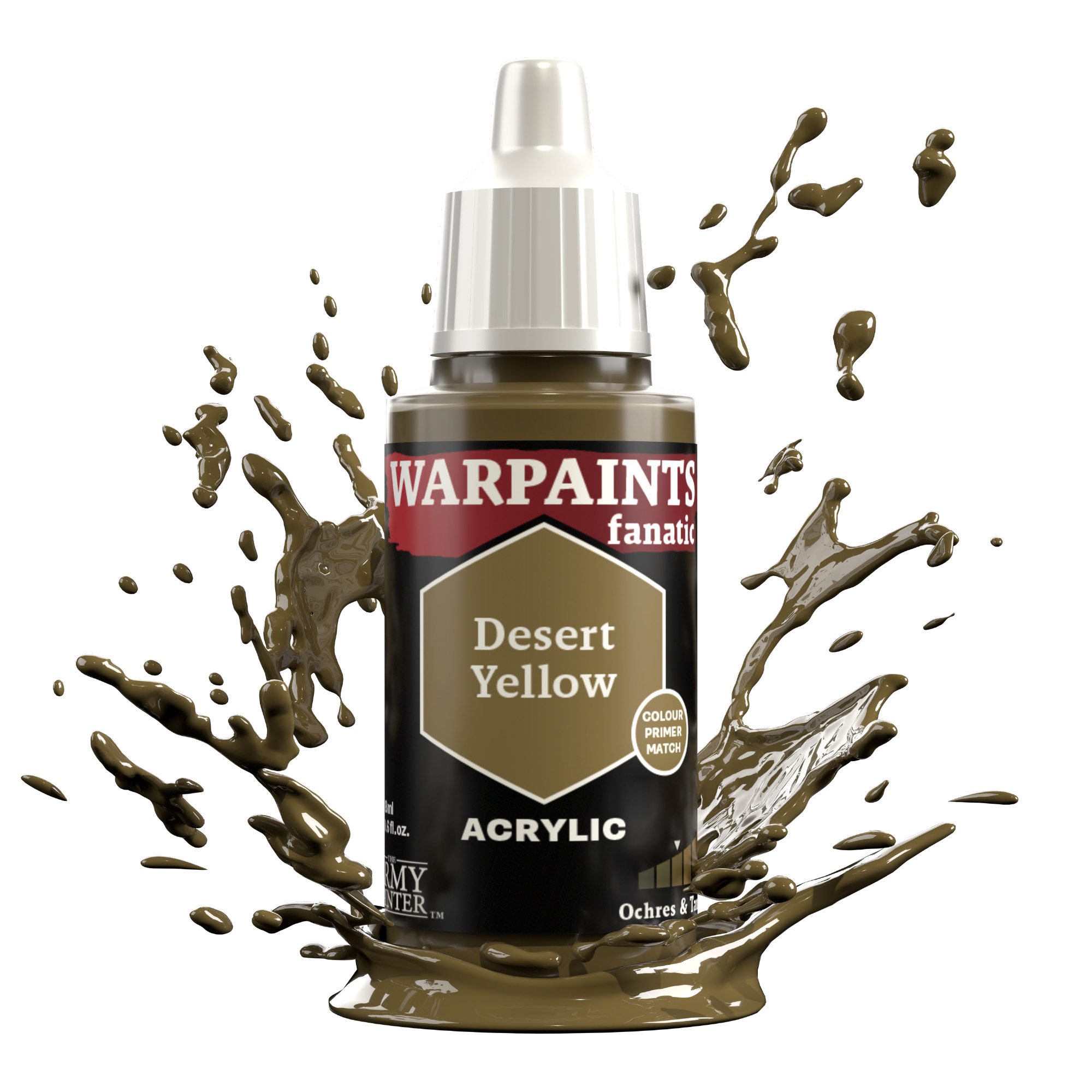 Army Painter: Warpaints Fanatic: Desert Yellow 