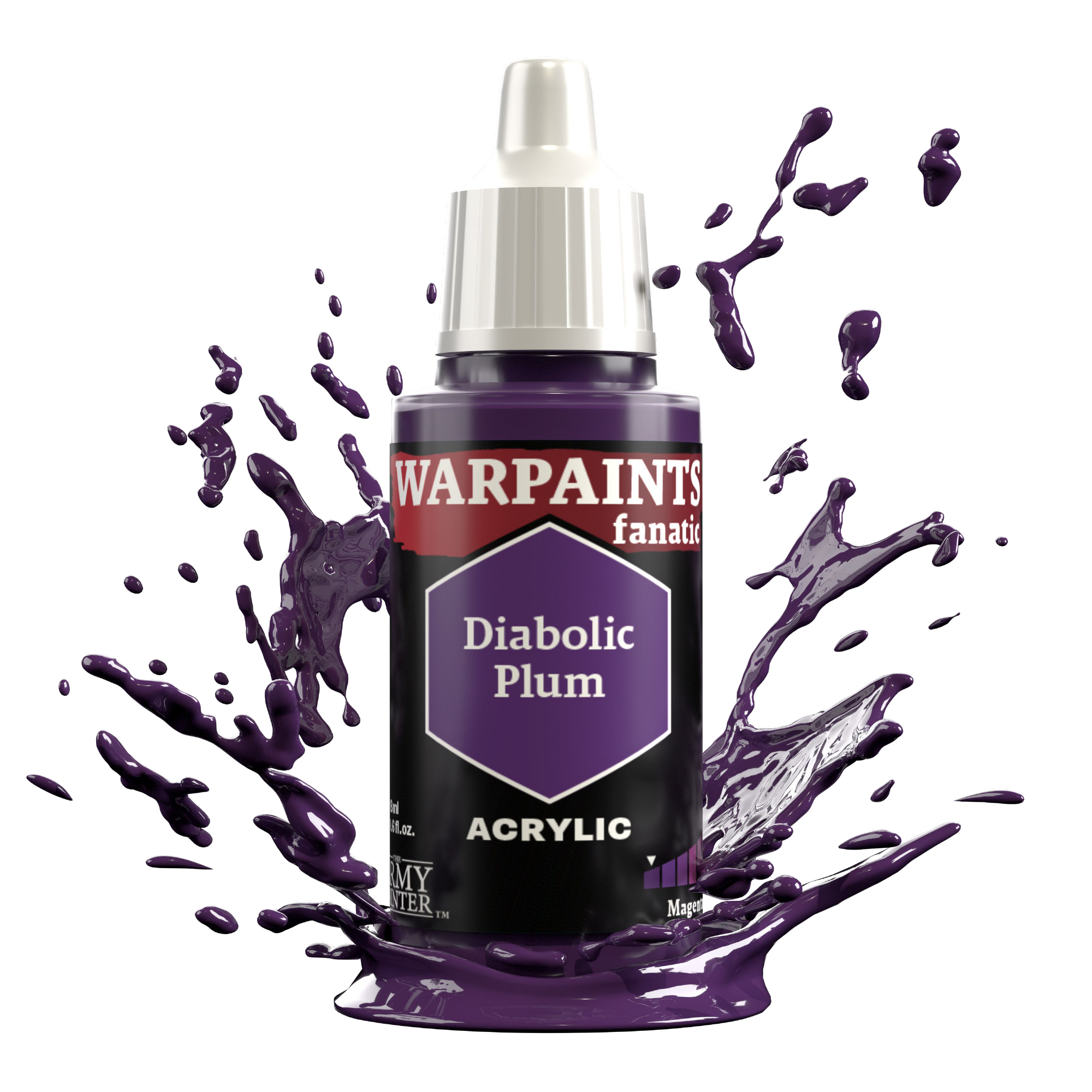 Army Painter: Warpaints Fanatic: Diabolic Plum 