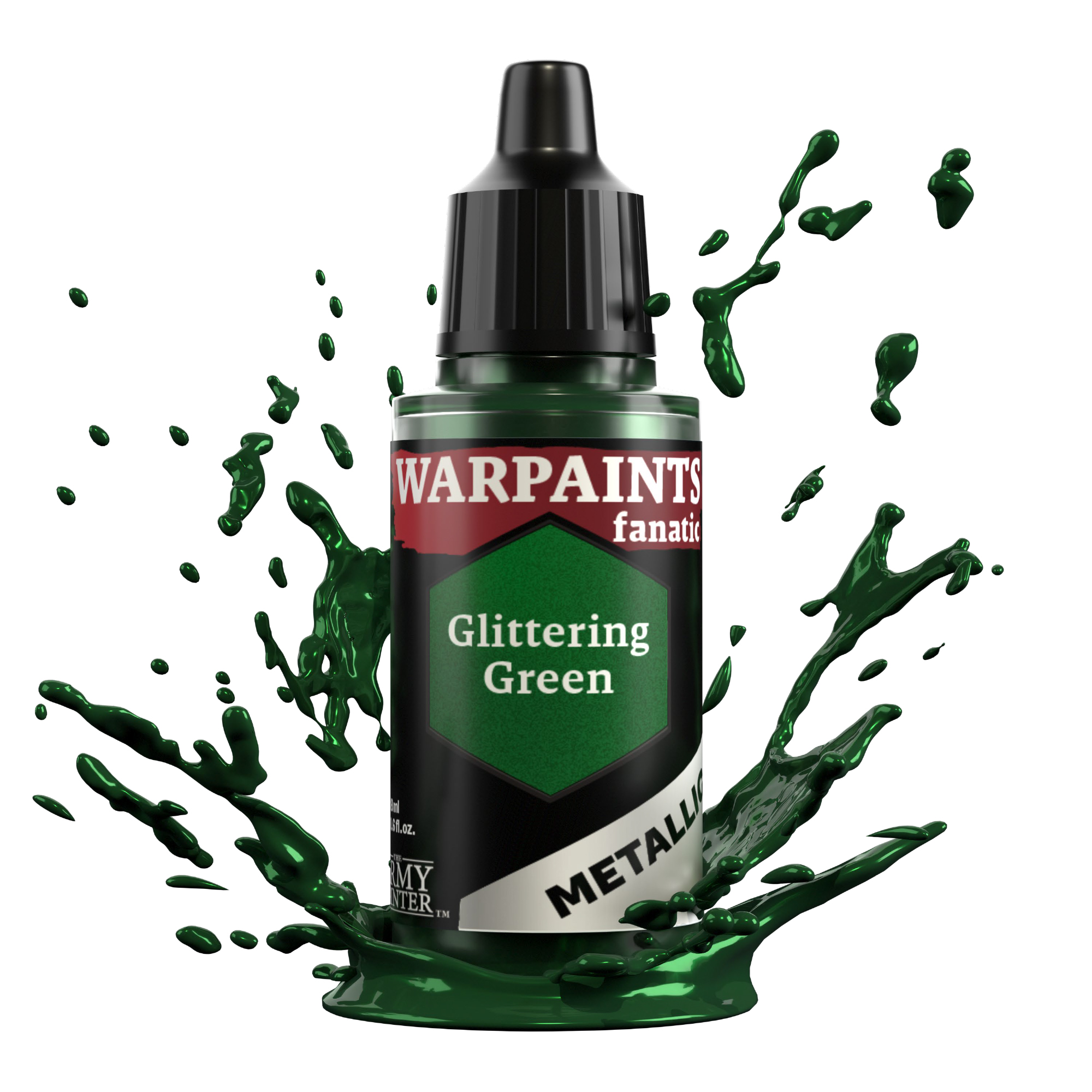 Army Painter: Warpaints Fanatic: Glittering Green 