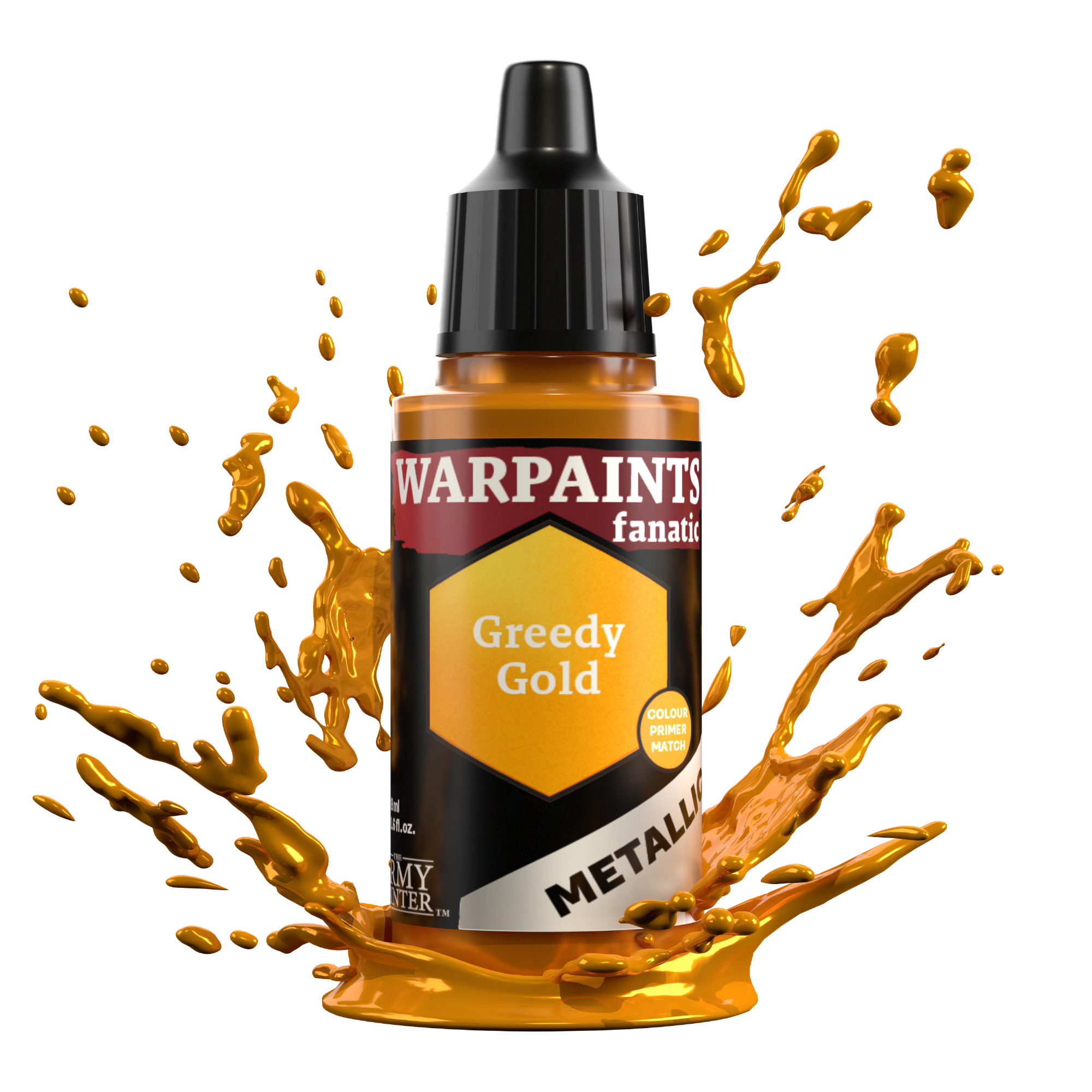 Army Painter: Warpaints Fanatic: Greedy Gold 
