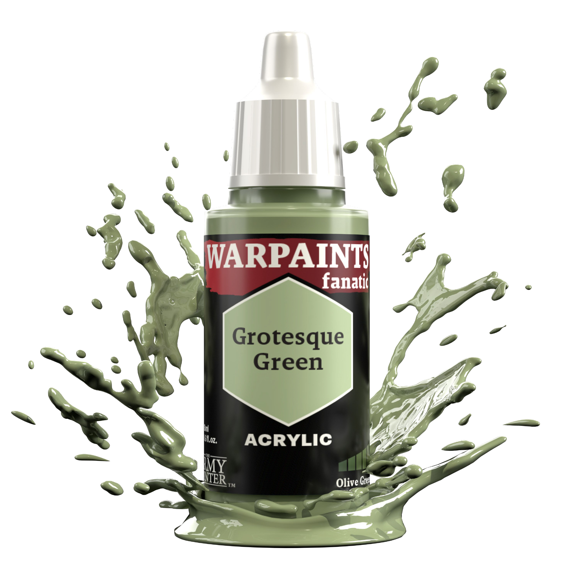 Army Painter: Warpaints Fanatic: Grotesque Green 