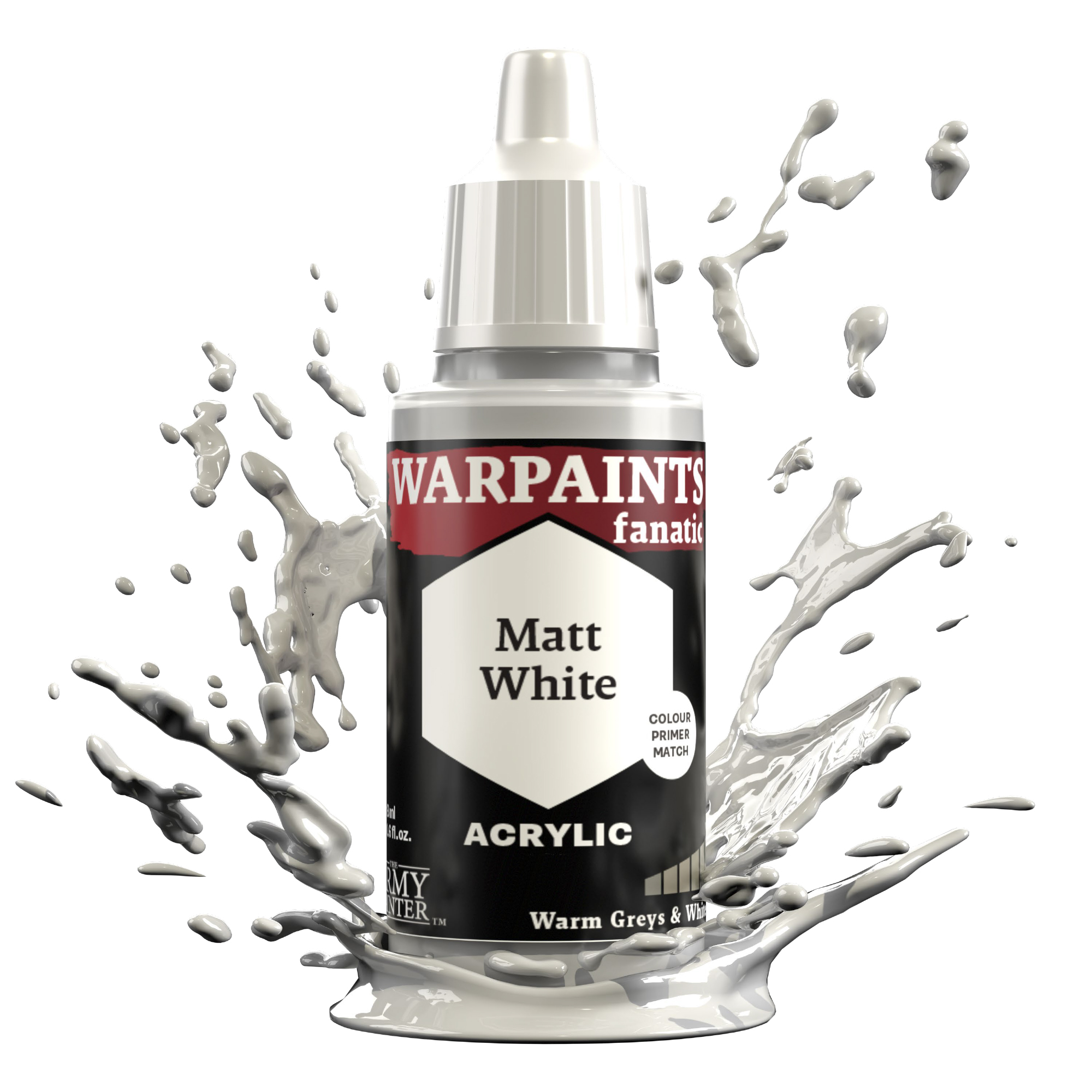 Army Painter: Warpaints Fanatic: Matt White 