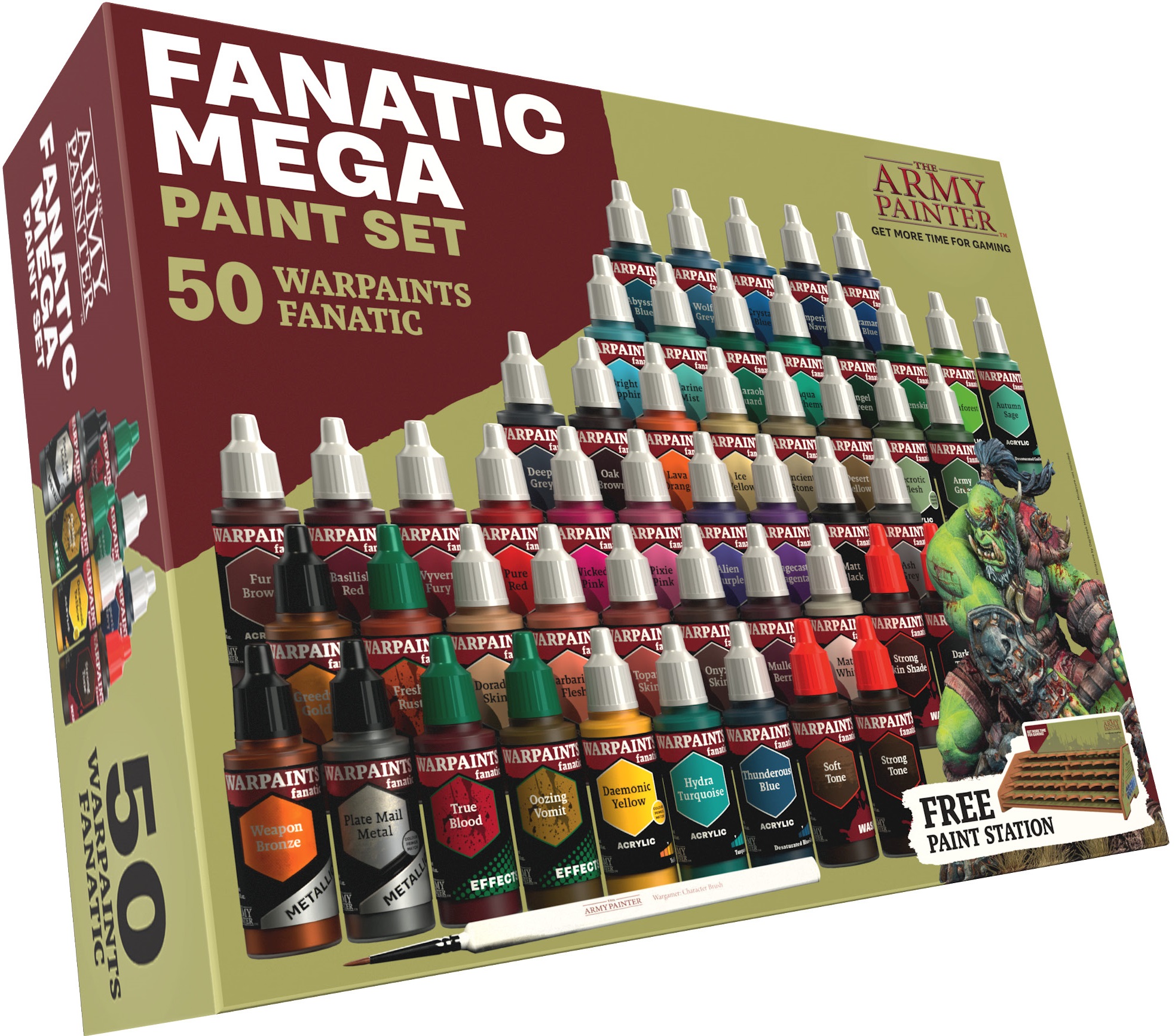 Army Painter: Warpaints Fanatic Mega Paint Set 