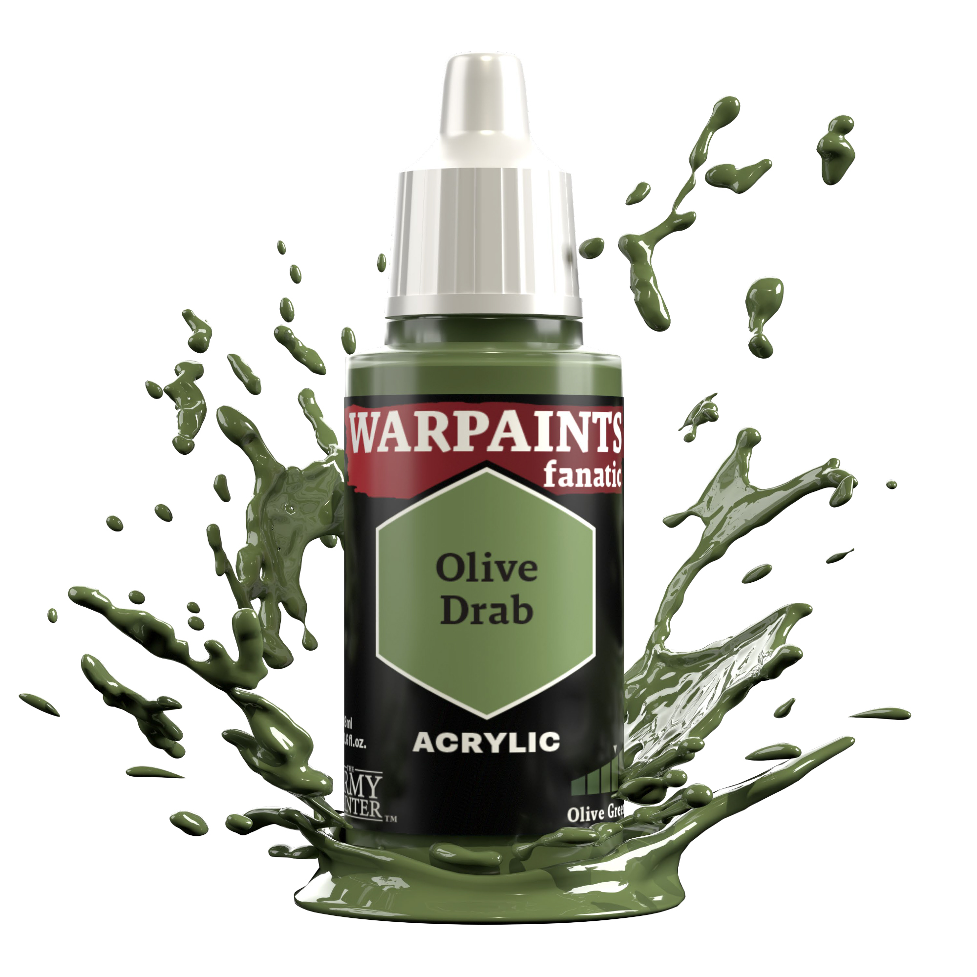 Army Painter: Warpaints Fanatic: Olive Drab 