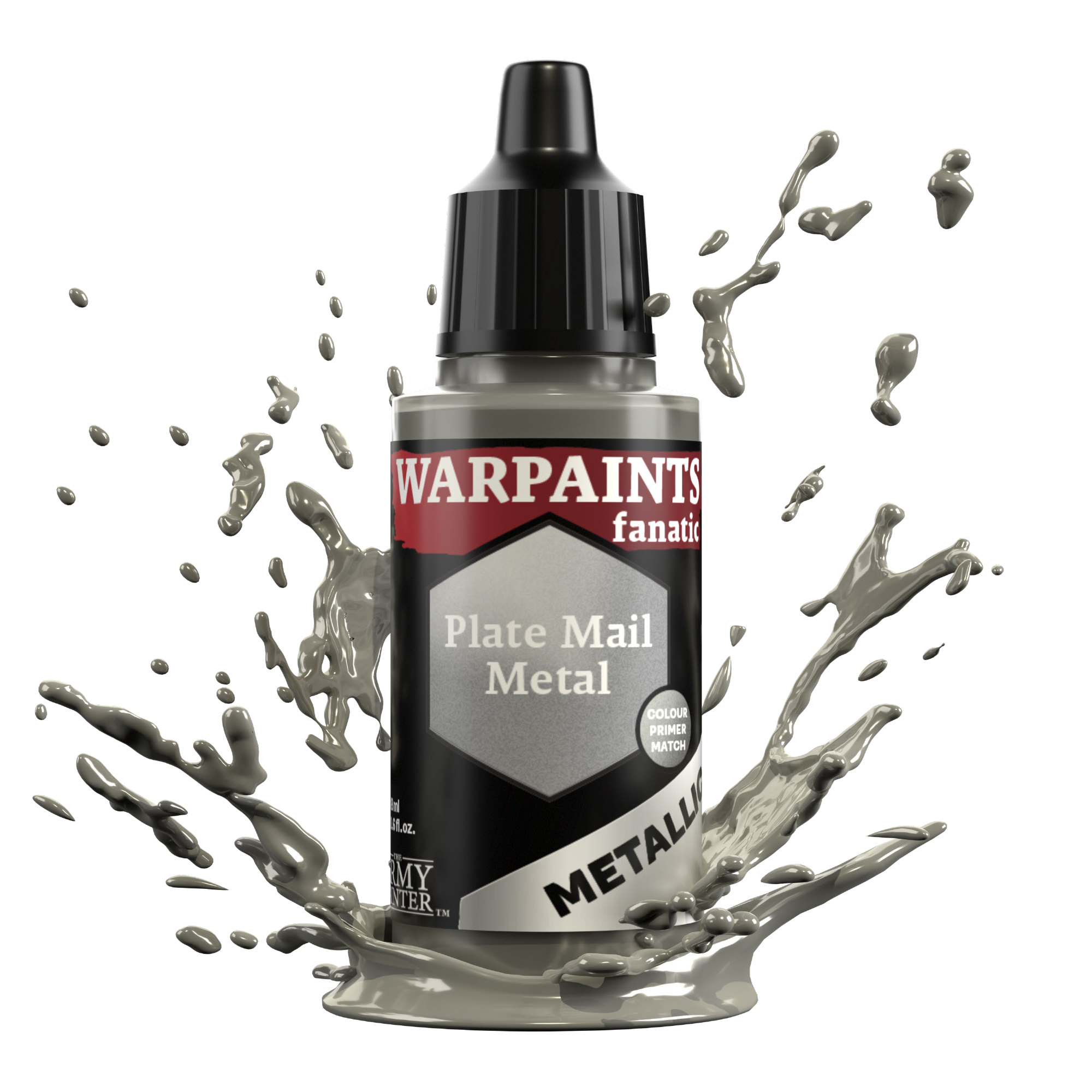 Army Painter: Warpaints Fanatic: Plate Mail Metal 