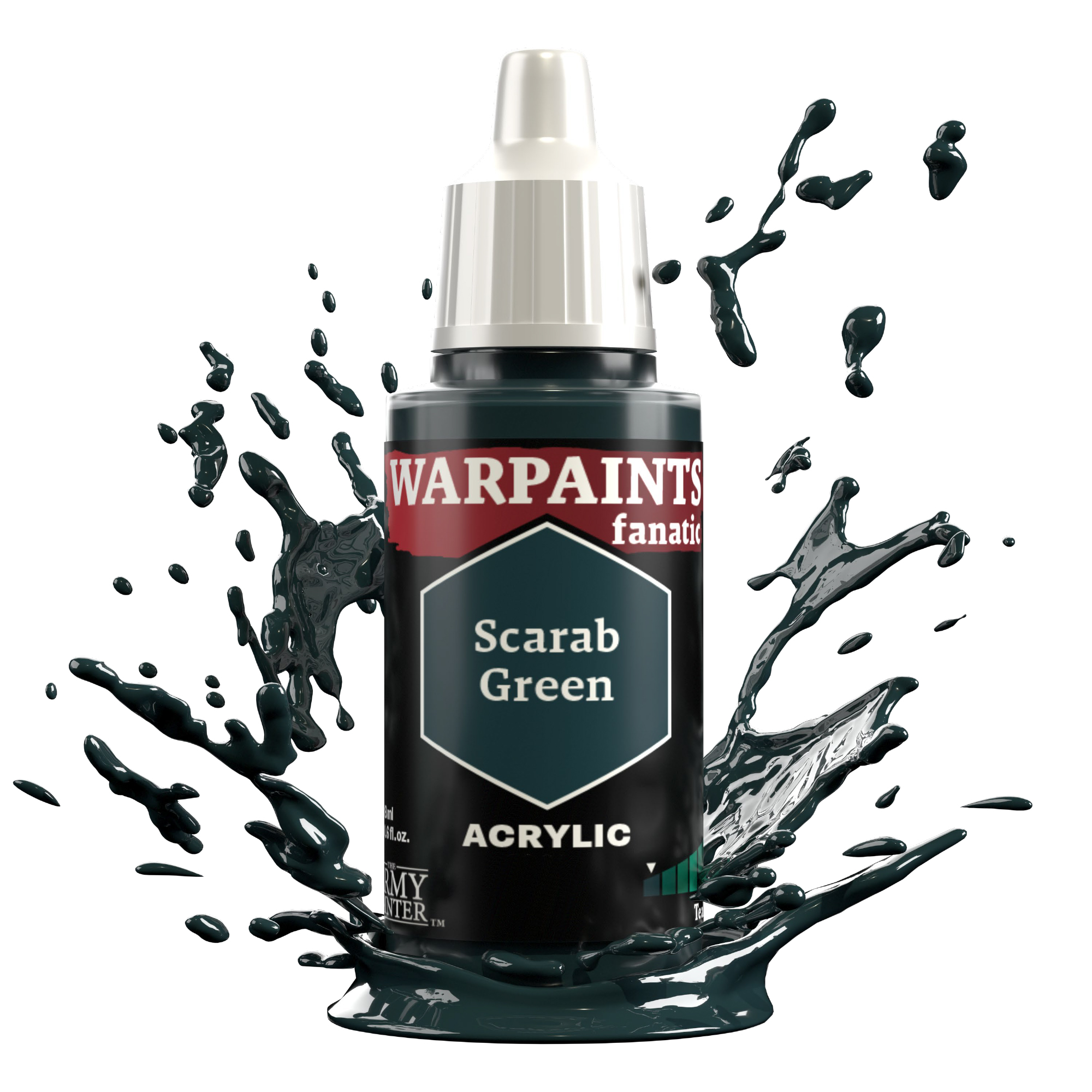 Army Painter: Warpaints Fanatic: Scarab Green 