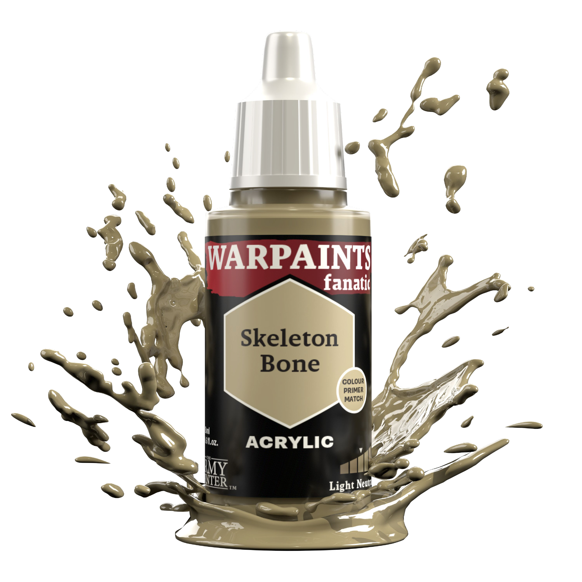 Army Painter: Warpaints Fanatic: Skeleton Bone 