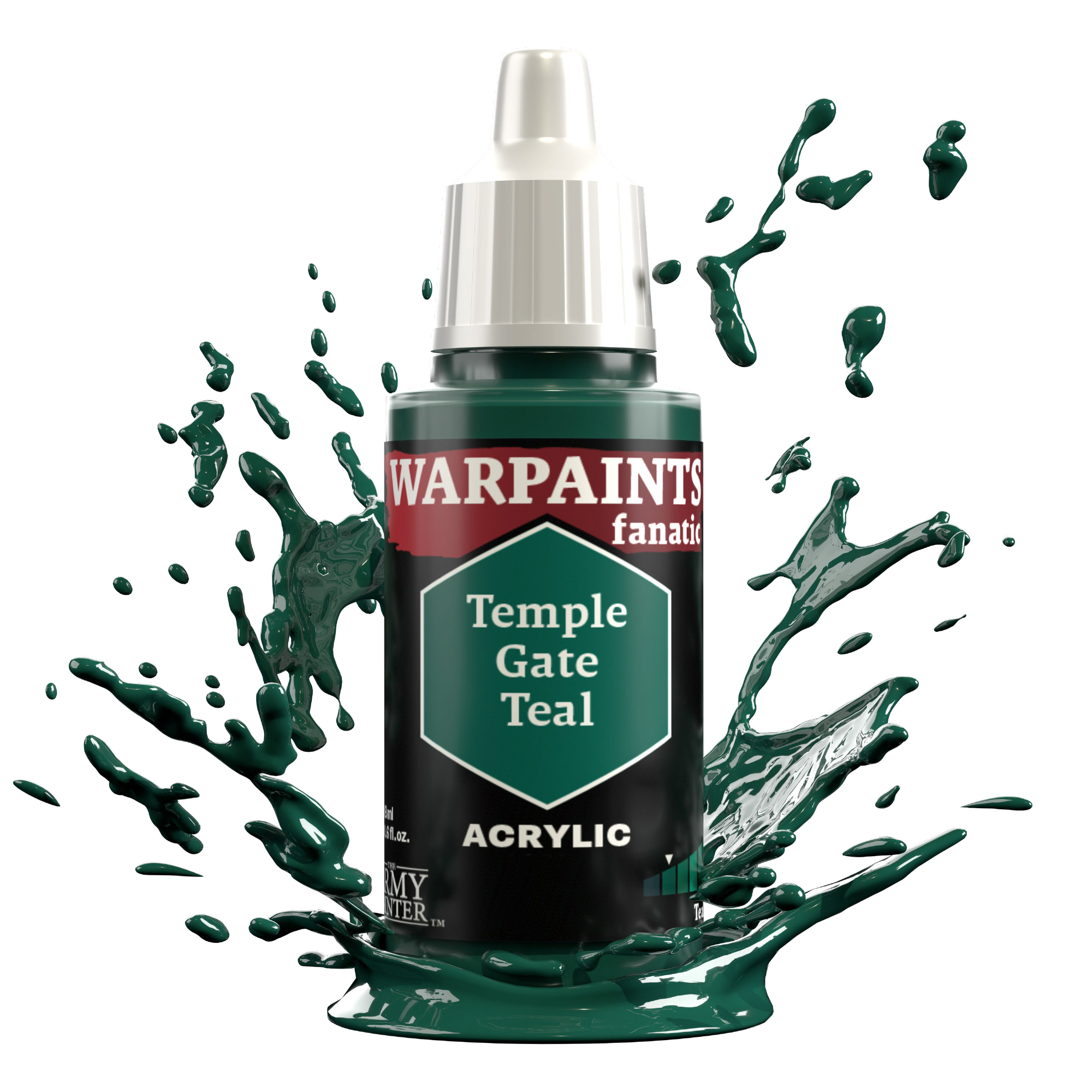 Army Painter: Warpaints Fanatic: Temple Gate Teal 