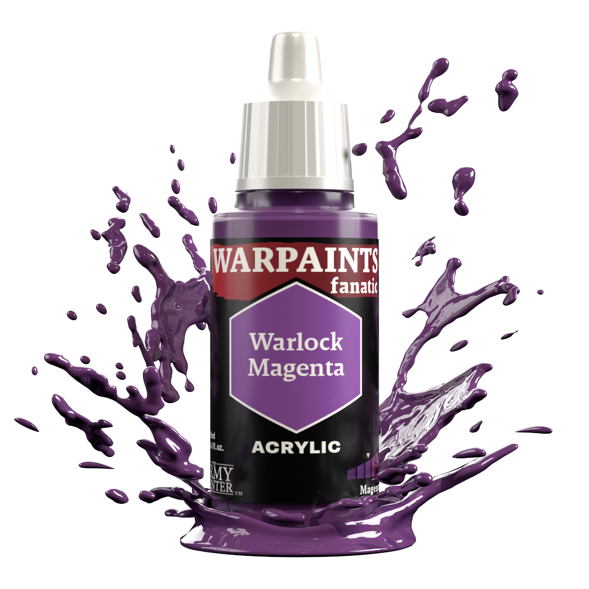 Army Painter: Warpaints Fanatic: Warlock Magenta 